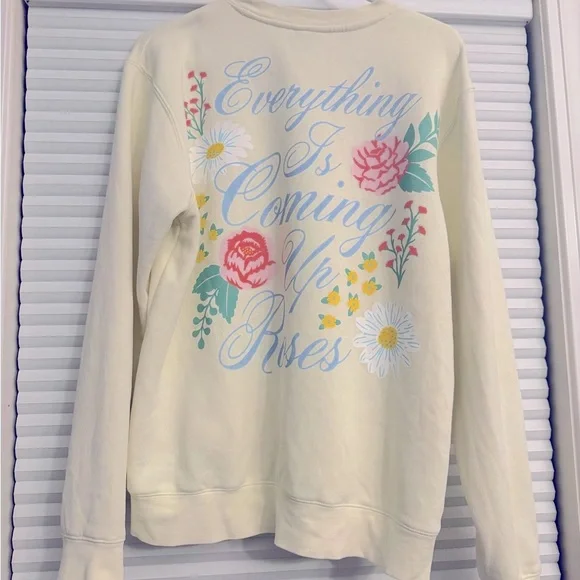 Living Fully Co Floral Sweatshirt - Picture 3 of 4